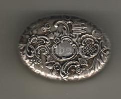 cca 1800-as évek közepe, ezüst ovális szelence