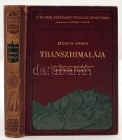 Sven, Hedin: Transzhimalája. Felfedezések és kalandok Tibetben. A kézirat nyomán átdolgozta Kondor Alfréd. 2 térképpel, 22 szövegképpel, 4 színes műmelléklettel, 1 színes panorámával és 44 képmelléklettel. Bp., 1910, Lampel R. Kiadói festett, aranyozott egészvászon kötés, gerincnél kissé szakadt, festett lapszélek, enyhén kopottas állapotban.