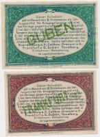 Német Birodalom / Frankfurt hadifogolytábor a III. Hadtest alárendeltségében 1917. 10pf + Guben hadi...