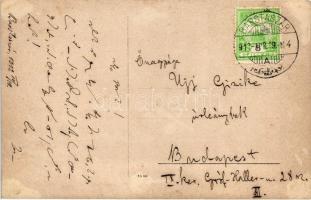 1912 Barstaszár, Tesáre nad Zitavou; Malom / mill, photo