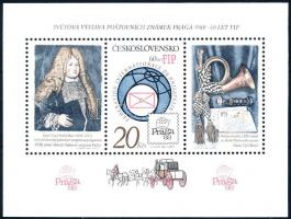 Nemzetközi Bélyegkiállítás vágott blokk, International Stamp Exhibition imperf block