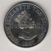 Nagy-Britannia/Jersey 1987. 2Pounds "25 éves WWF" T:BU