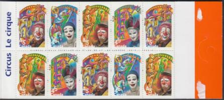 Circus stampbooklet Cirkusz bélyegfüzet