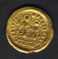 Római Császárság/Kelet Róma II.Theodosius 402-450 Solidus Au 4,37g T:2