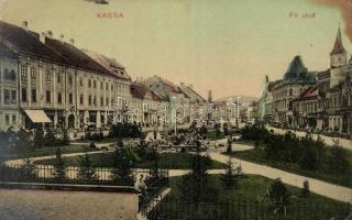 Kassa, Fő utca / main street (EK)
