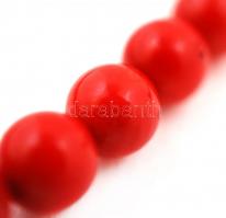 Korall gyöngysor, h: 40 cm /
Coral necklet