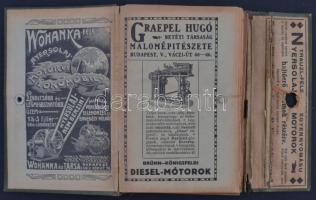 Molnárok és gépészek zsebnaptára az 1913. évre. 
"Molnárok Lapja" Thália Műintézet R.-T.,...