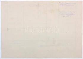 Nagykőrös 1923. "Nagykőrösi Közgazdasági Bank Részvénytársaság" részvénye 3000K-ról, szelv...