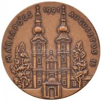 Tóth Sándor (1933-) 1991. "Máriapócs 1991 Augusztus 18 / 300 éves könnyezett a máriapócsi kegyk...