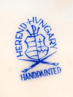 Herendi Ludas Matyi, kézzel festett, hibátlan, jelzett, m: 20 cm, h: 25 cm