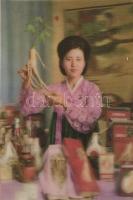 7 db érdekes, észak-koreai DIMENZIÓS LAP / 7 interesting North Korean lenticular postcard