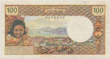 Tahiti 1969. 100Fr T:III
Tahiti 1969. 100 Francs C:F
