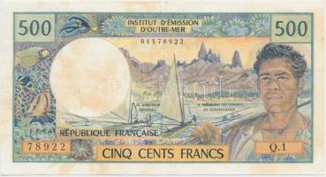 Tahiti 1977. 500Fr T:III
Tahiti 1977. 500 Francs C:F