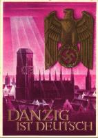 1940 Danzig ist Deutsch! NS propaganda Ga. So. Stpl s: Gottfried Klein