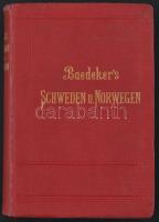 Baedeker, Karl: Schweden, Norwegen nebst den Reiserouten durch Danemark und ausflügen nach spitzbergen und Island. Mit 42 Karten, 26 planen mehreren kleinen panoramen und grundrissen. Leipzig, 1906, Karl Baedeker.