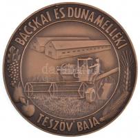 DN "Bácskai és Duna melléki TESZÖV Baja" Br érem (70mm) T:1-