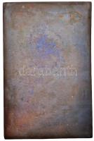 1975. "Eredményes Pártmunkáért MSZMP BM Bizottsága" Br plakett (107x70mm) T:2