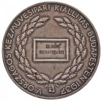 Vincze Pál (1907-1994) 1937. "V. Országos Kézművesipari Kiállítás Budapesten 1937 / Ipar Nélkül...