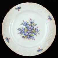 Bavaria Schumann Arzberg süteményes készlet (6db), matricás, jelzett, hibátlan, d: 20 cm