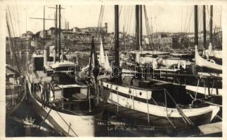 Cannes, Le Port et le Suquet / port, ships (fl)