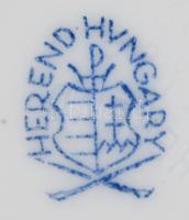 Herendi Viktória mintás mini kaspó, kézzel festett, hibátlan, jelzett, m: 7 cm