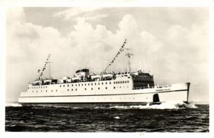 Hochsee-Fährschiff Theodor Heuss der Deutschen Bundesbahn, modern postcard