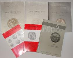 17db numizmatikai aukciós katalógus Németországból, főleg a 2000-es évekből