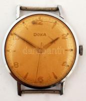 Doxa Swiss, Anti-magnetique mechanikus karóra másodperc mutatóval, nem működik, d:3,5cm / Doxa Swiss anti magnetic watch, not Working