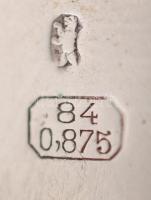 Tissot &Fils Locle ezüst karóra, Ag, br.:24gr.,  mechanikus, díszes felhúzókoronával, működik, d...