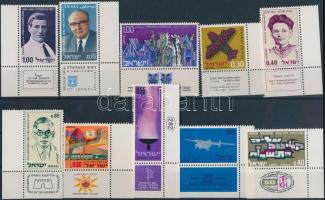 14 klf tabos bélyeg 2 stecklapon 14 diff. stamps with tab on 2 stock cards