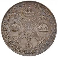 Olasz Államok / Milánó 1794M Koronatallér Ag "II. Ferenc" (29.49g) T:2,2- apró ph.
Italian...