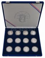 Amerikai Egyesült Államok 1986. "100 éves a Szabadságszobor" 12klf db-ból álló emlékérem s...