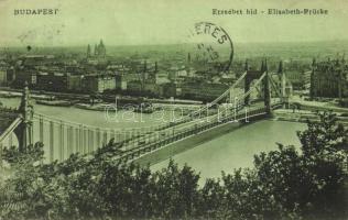 Budapest Erzsébet híd (fa)