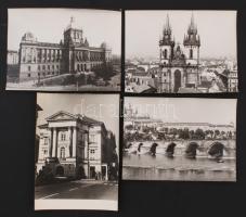 cca 1960 Prága 23 db feliratozott MTI sajtófotó / 1960 Prague 23 Hungarian Press photo with inscript...