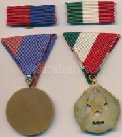 1957. "Munkás-Paraszt Hatalomért Emlékérem" aranyozott, zománcozott Br kitüntetés mellszal...