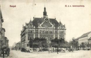 Szeged, MÁV Üzletvezetőség; Grünwald Herman kiadása (b)