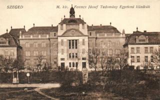 Szeged, Ferenc József Tudományegyetemi klinikák