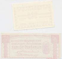 Budapest ~1914-1919. 2f "M. Kir. Honvédelmi Minisztérium Hadsegélyező Hivatala", "Özv...