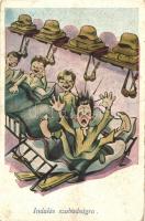 8 db RÉGI motívum lap, katonai humor, Horthy, vegyes minőségű / 8 old motive cards, soldiers humour,...