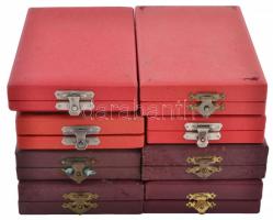 ~1960-1980. 8db "Munka Érdemrend" kitüntetés, arany, ezüst és bronz fokozatok, mindegyik t...