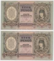 1943. 1000P (2x) sorszámkövetők T:I-