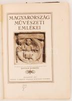 Divald Kornél: Magyarország művészeti emlékei. Bp., 1927, Királyi Magyar Egyetemi Nyomda. Kiadói fél...