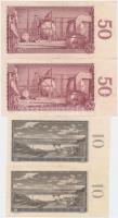 Csehszlovákia 1960. 10K (2x) + 1964. 50K (2x) T:II,II-,III
Czechoslovakia 1960. 10 Korun (2x) + 1964...