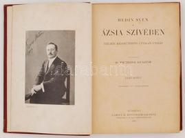 Sven, Hedin: Ázsia szívében. Tízezer kilométernyi úttalan utazás. Átdolgozta Thirring  Gusztáv. I. k...