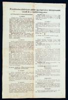 1917 Bp., A fémek hadsereg számára történő beszolgáltatására felszólító nyomtatvány