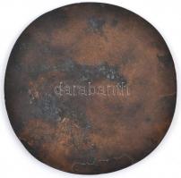 1967. "A Magyar Néphadsereg Kulturális Bemutatója" Br plakett eredeti dísztokban (109mm) T...