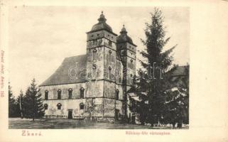 Zboró, Rákóczi-féle vártemplom, Divald Adolf / castle church