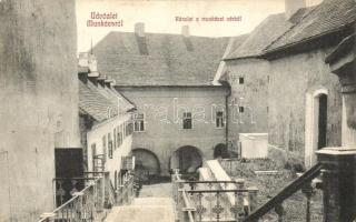 Munkács, vár, Bertsik Emil kiadása / castle (wet damage)