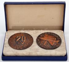 DN "A Magyar Néphadsereg Légierők Szolgálatában - 20 év" + "Országos Légvédelmi Paran...