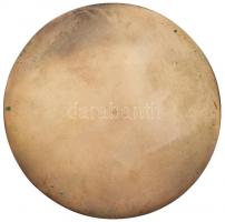 Tóth Béla (1941-) ~1990. "Népművelésért díj" Br plakett kis fadobozban (81mm) T:1-